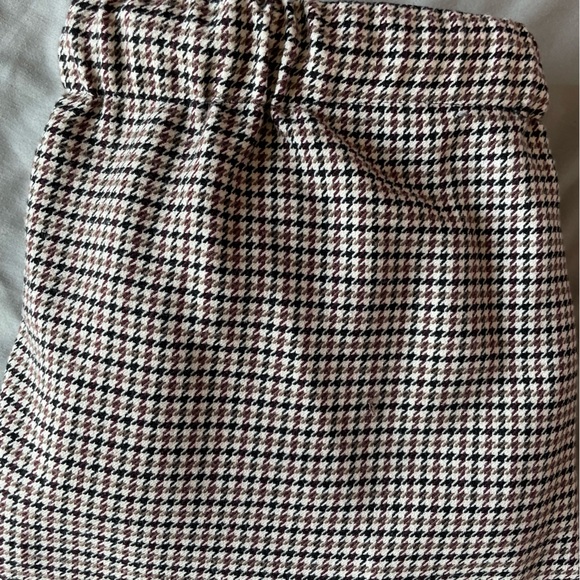 Cute vintage/wool look plaid pant with elastic waist - Picture 6 of 7